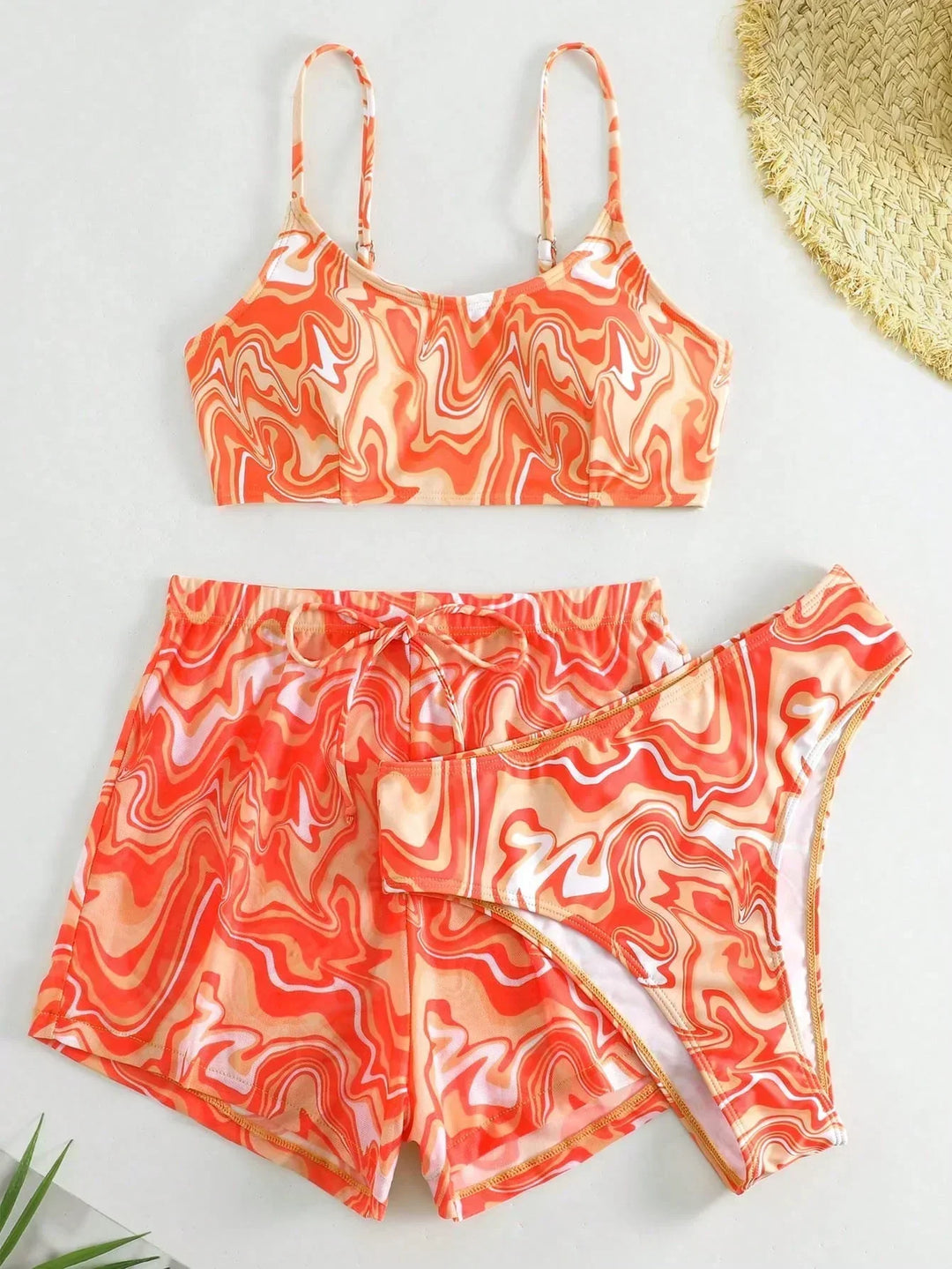 Marilyn | Women 3-Piece Supportive Swim Set