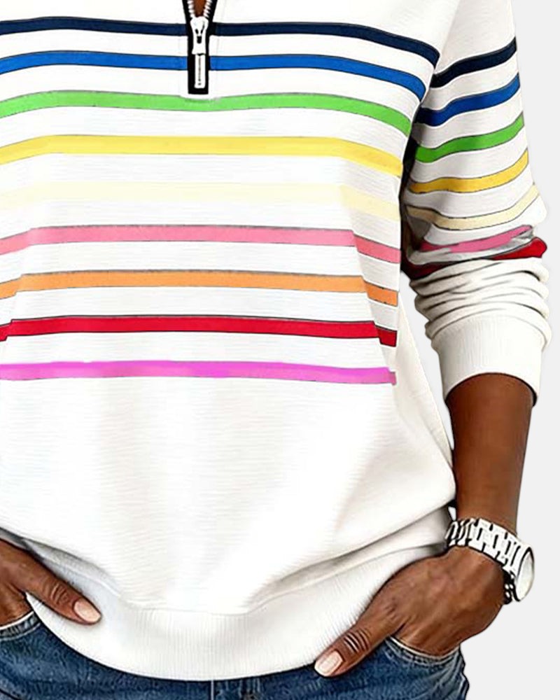Wren | Classic Cotton Zip Sweatshirt for Everyday Comfort