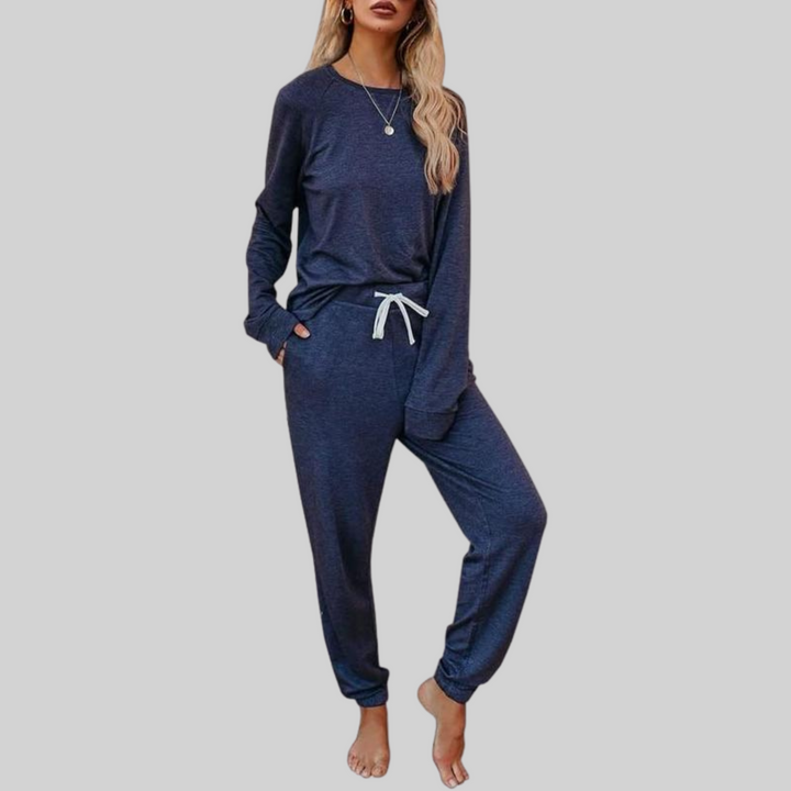 Jocelyn | Casual Long Sleeve and Sweatpants Set