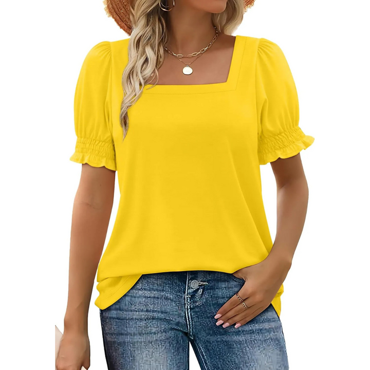 Josephine| Women Lightweight Ruffle Sleeve Summer Essential