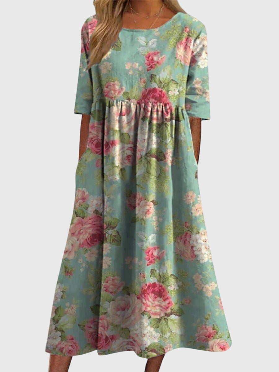 Lynley - Relaxed Midi Dress