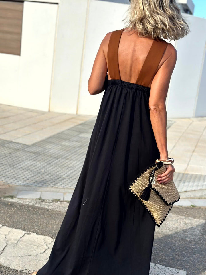 Keira - Breathable Comfortable Crossed Maxi Dress