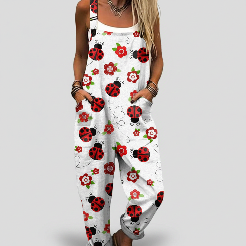 Penelope | Relaxed Cotton Overalls