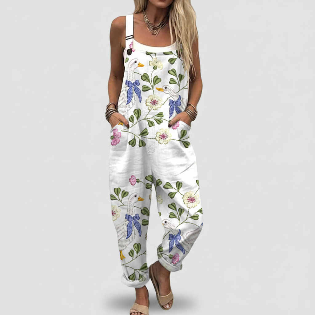 Adelaide | Cotton Garden Overalls