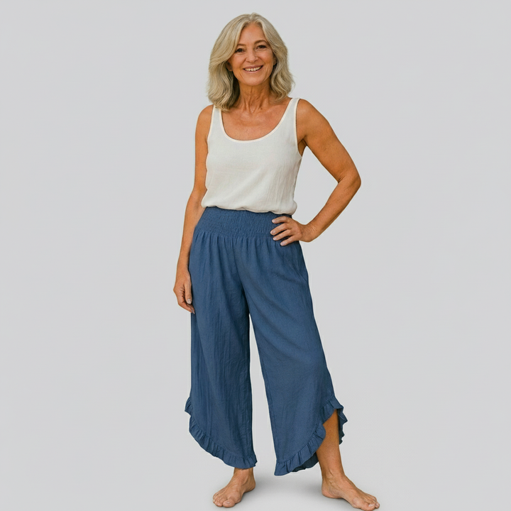 Willa | Cotton Linen Pants
