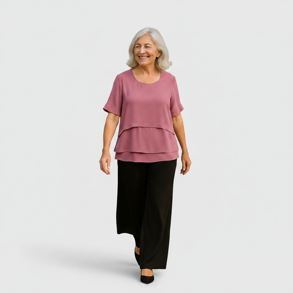 Honorine | Layered Drape Blouse