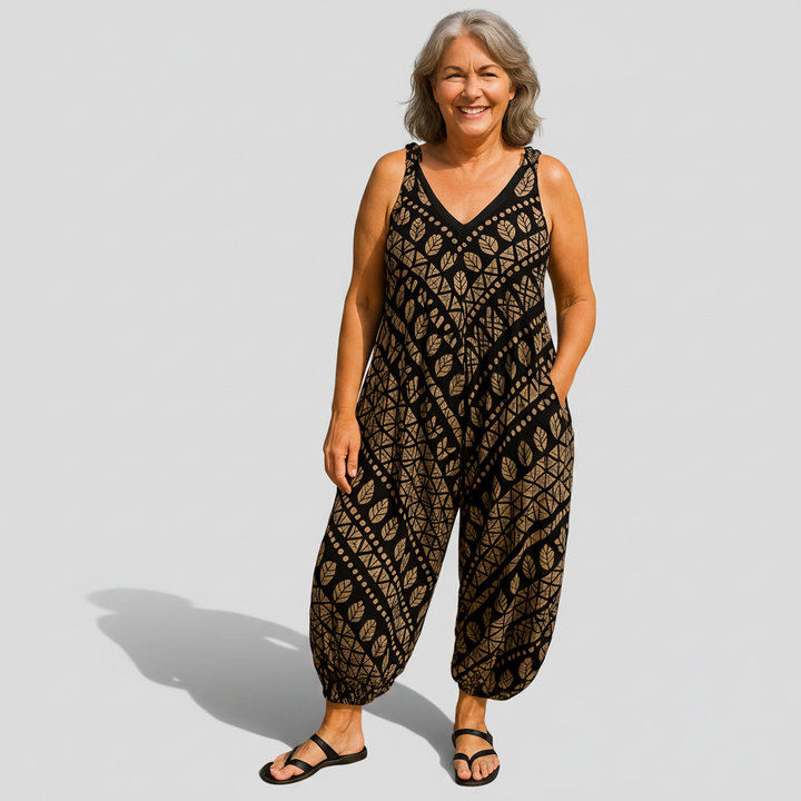 Béatrice | Wide-Leg Flowy Jumpsuit