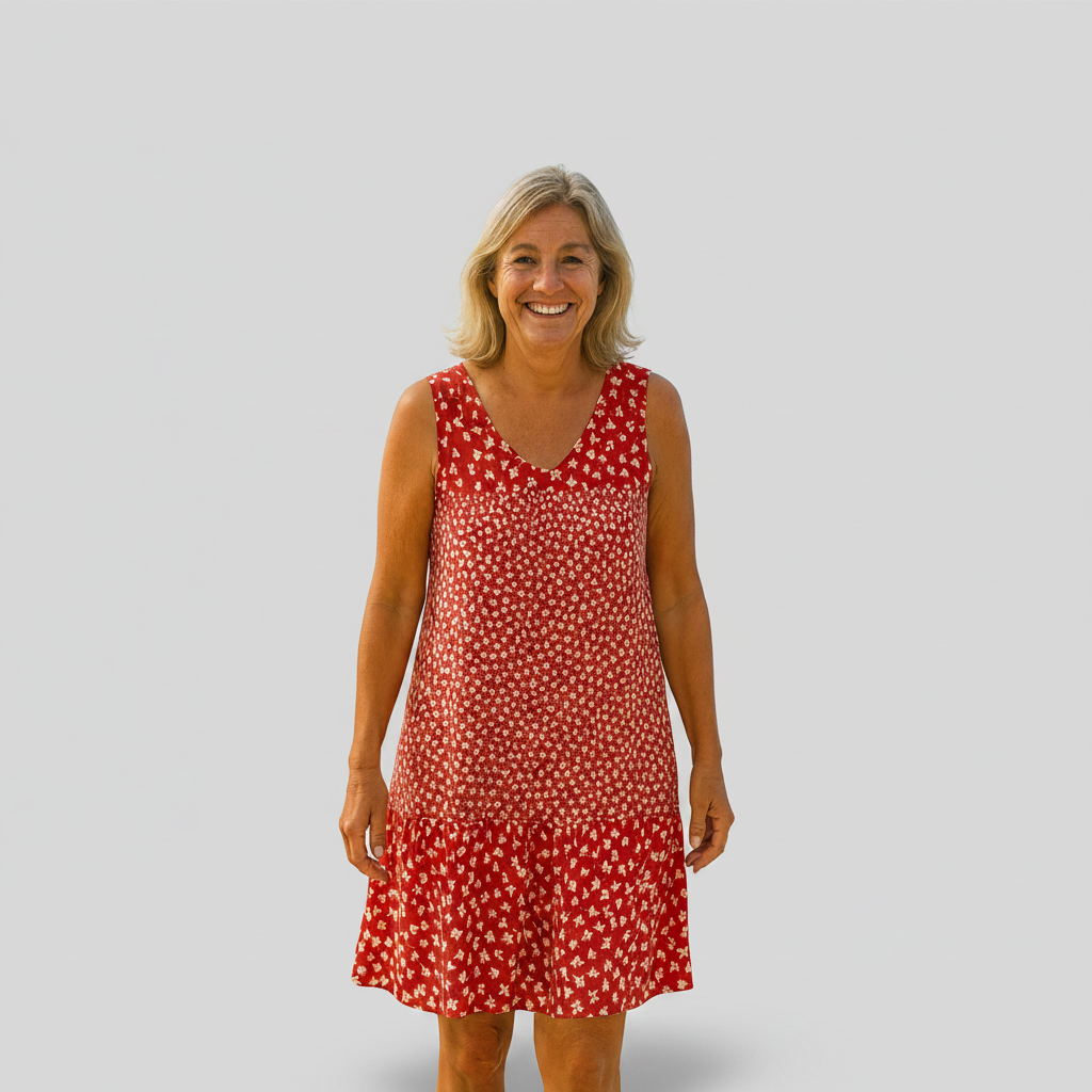 Béatrice | Fluid Midi Dress