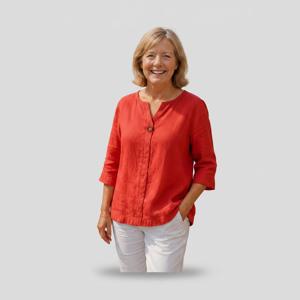Béatrice | Lightweight Draped Blouse