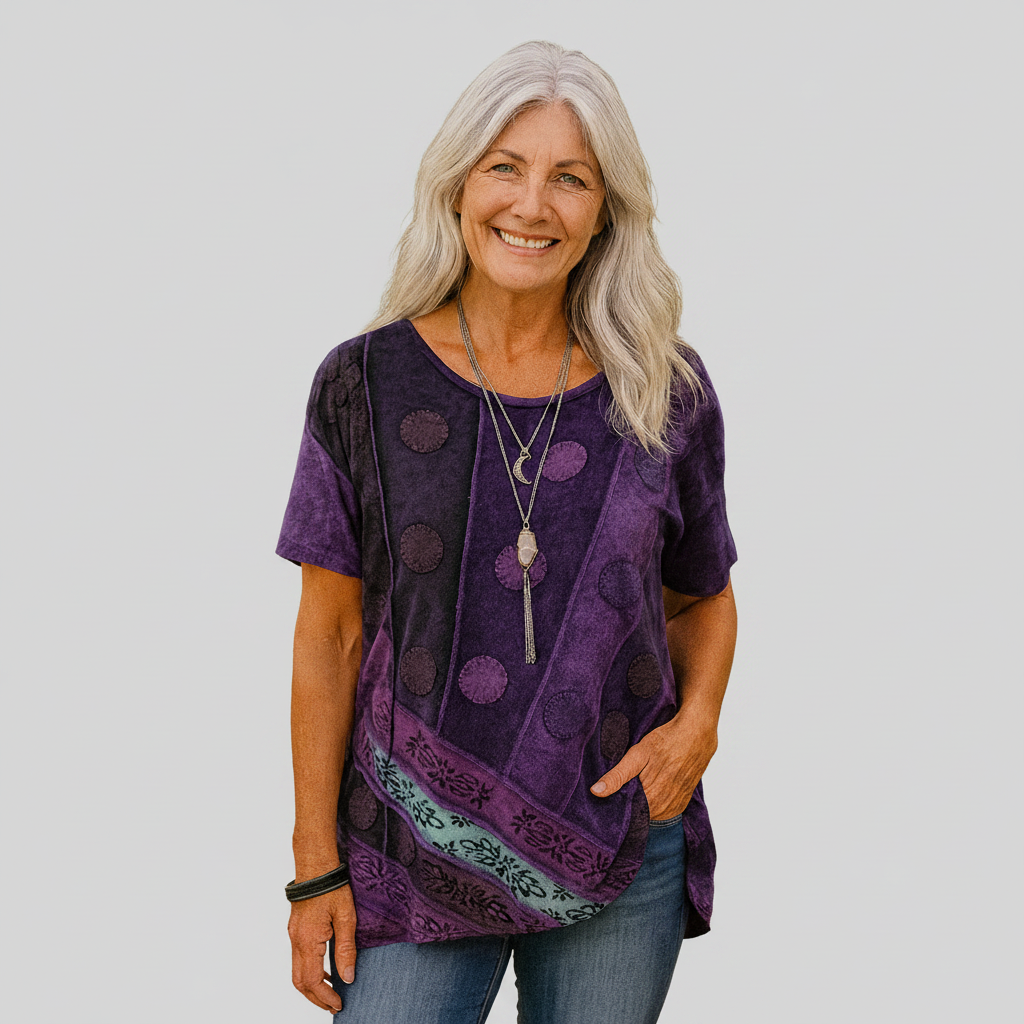 Geneviève | Boho Drape Top