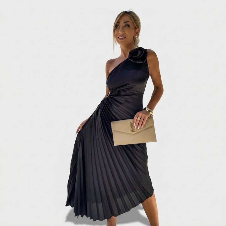 Gabrielle | One-Shoulder Floral Maxi