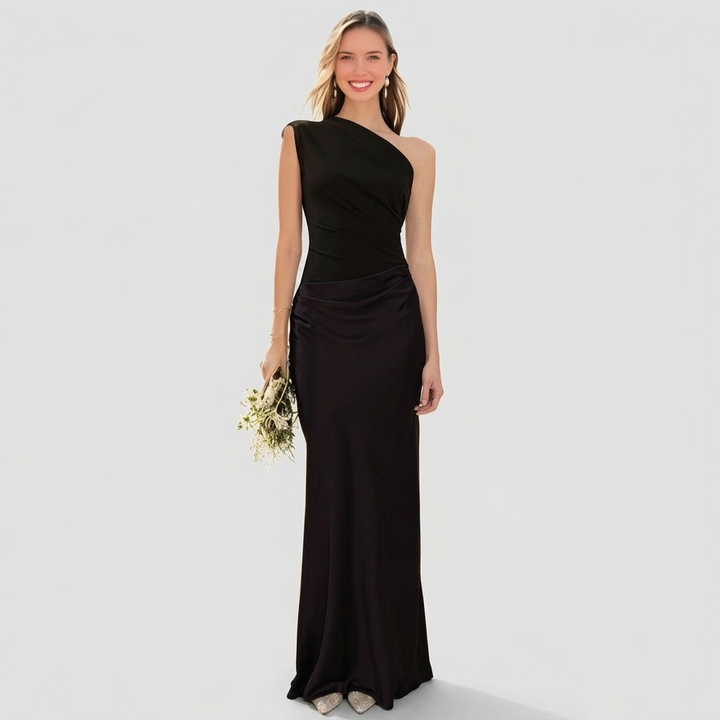 Maëlys | Satin Maxi Dress
