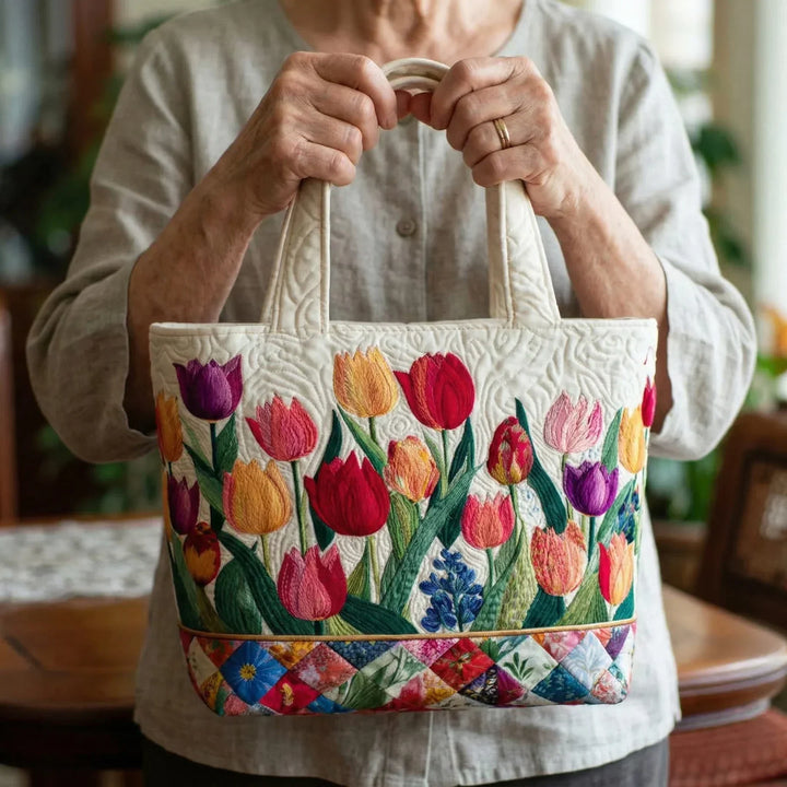Handmade Bag | Tulip Garden